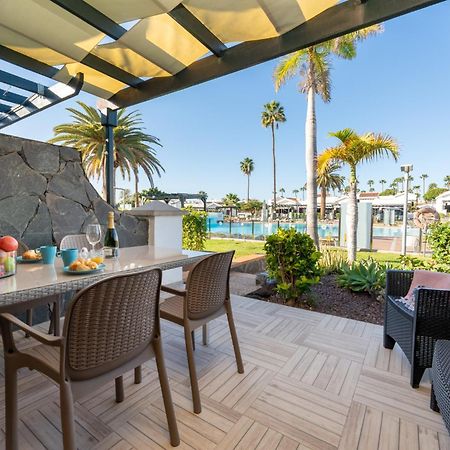 Luxury Poolside Holiday Home Maspalomas  Kültér fotó